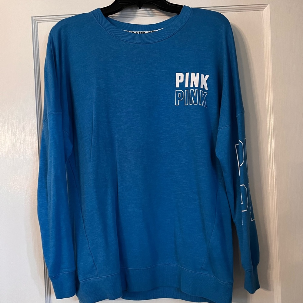 Blue PINK comfy tee